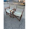 Image 1 : 2 folding chairs