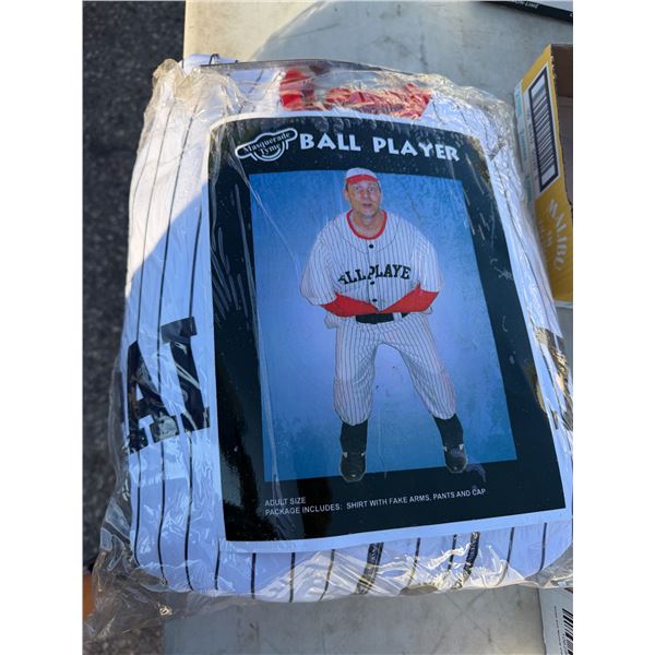 Baseball player costume