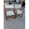 Image 1 : Two folding chairs