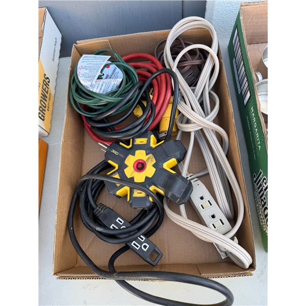 Extension, cord cords, and power bars