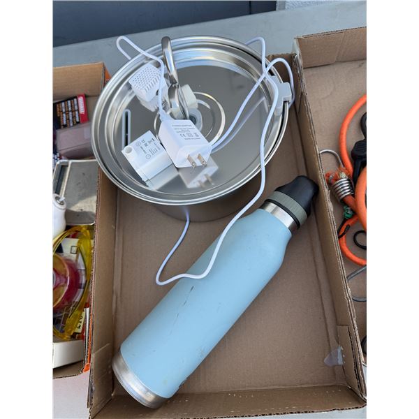 TAL water bottle and other items