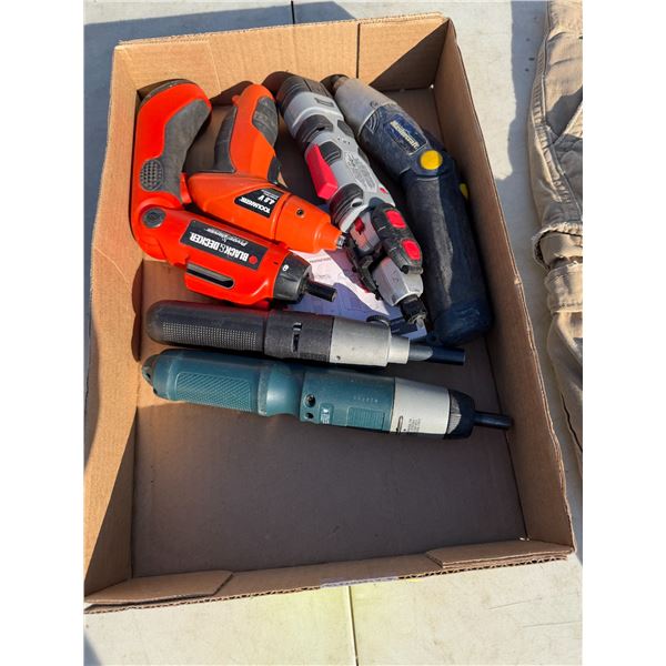 Cordless screwdrivers