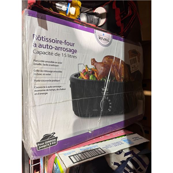 Self-basting roaster oven rival NEW