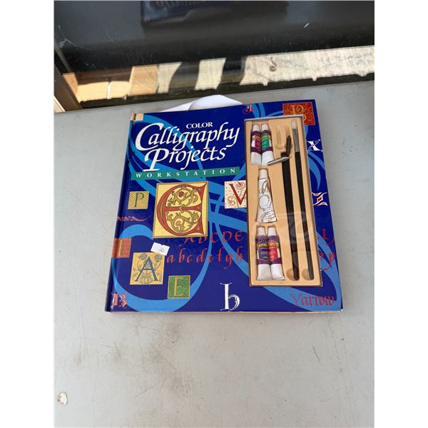 Calligraphy projects workstation