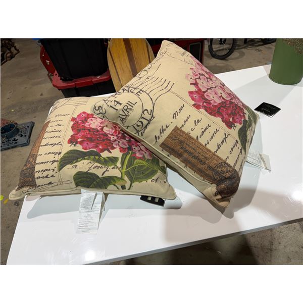 New throw pillows