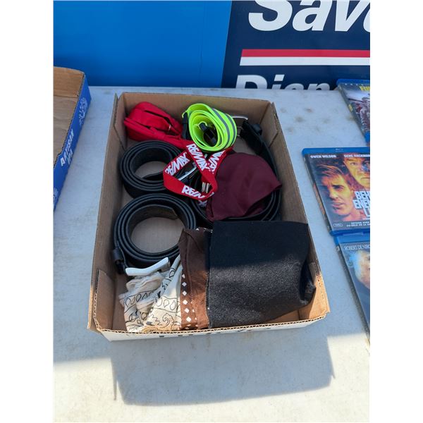 Assorted belts
