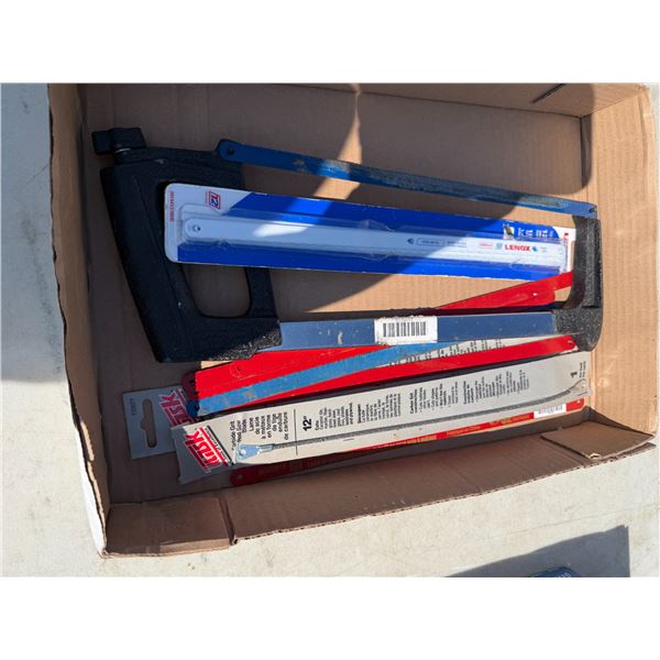 Saw and saw blades and carbide grit rod saw blades