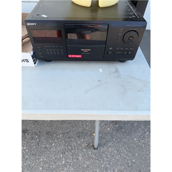Sony mega Storage 200 CD compact display CDP – CX270