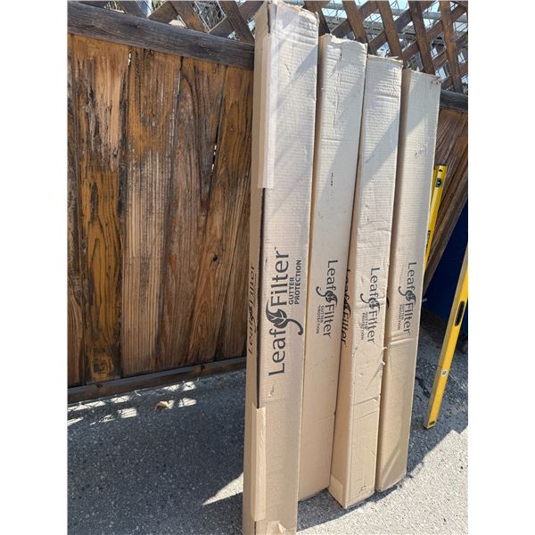 Gutter leaf filter filters