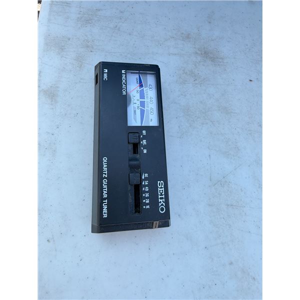 SEIKO guitar tuner