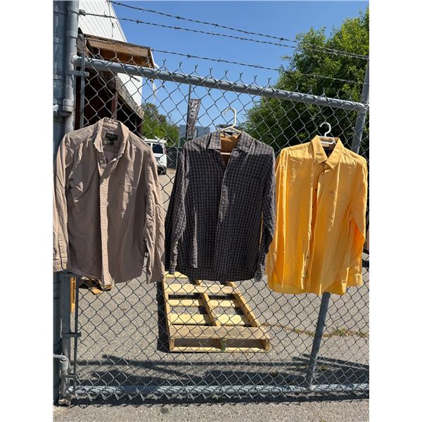 Eddie Bauer, Bugatti and Hilfiger size large