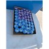Image 1 : Grape and blue raspberry jelly shooters