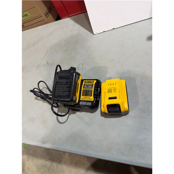 DeWalt batteries and charger work well