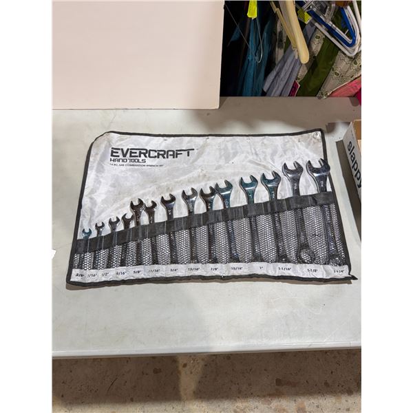Combination wrench set
