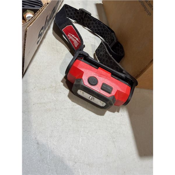 Milwaukee headlamp tested and working