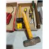 Image 1 : Assorted Ted tools, rubber mallet, and other