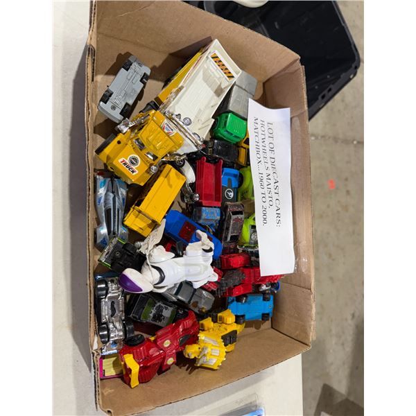 Diecast, Cars, hot wheels, matchbox, etc.
