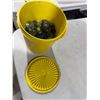 Image 1 : Marble's in tupperware container