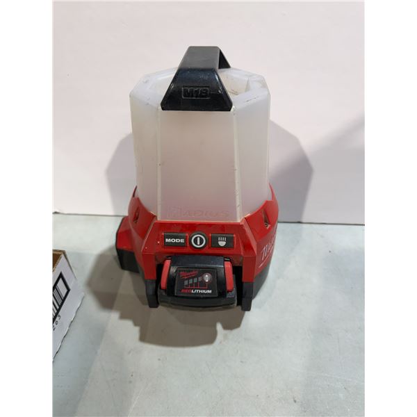 Milwaukee M1 job site light tested and working