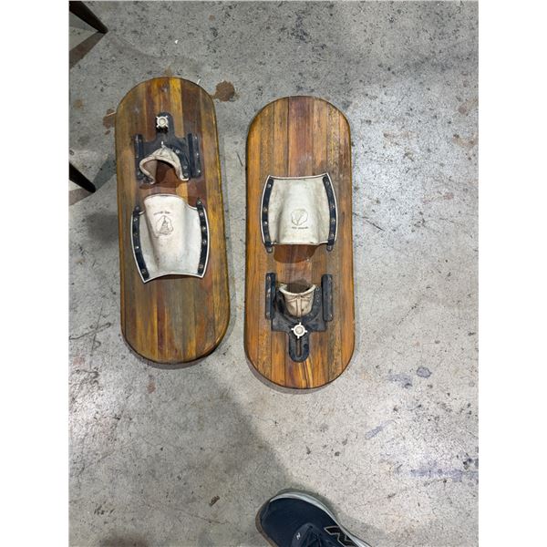 Vintage wooden trick ski