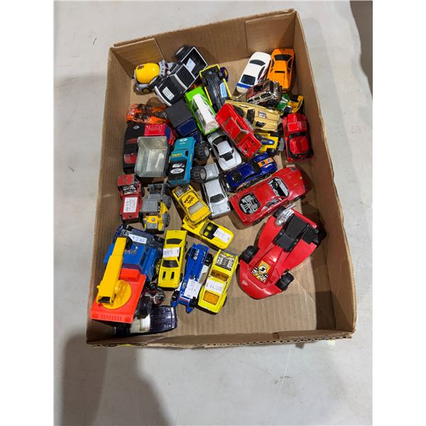 Hot wheels and other toy cars