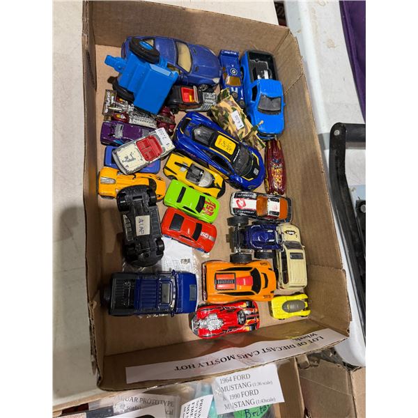 Hot wheels and other cars