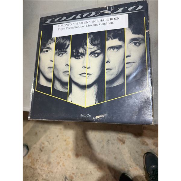 Toronto head on record