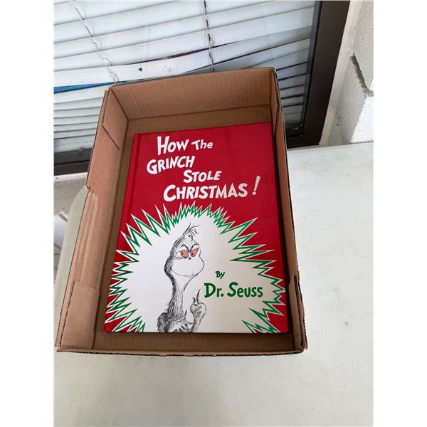 Dr. Seuss, how the Grinch stole Christmas book