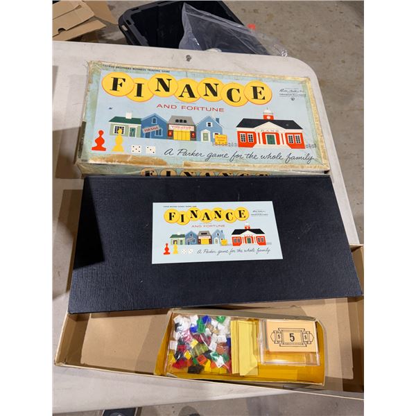 Finance and fortune game