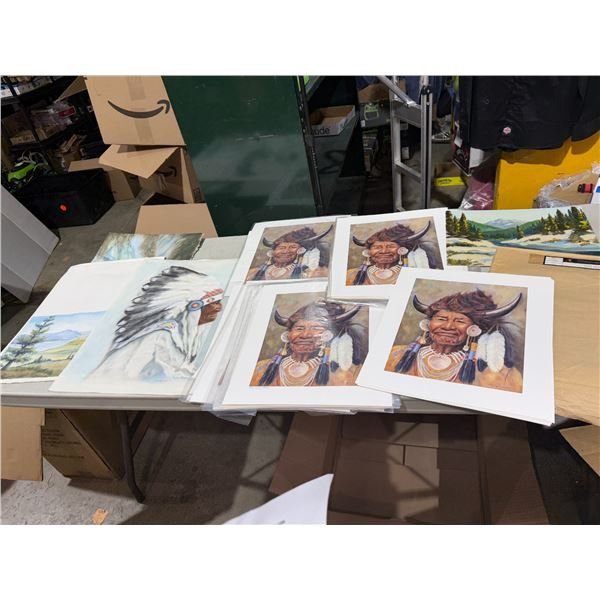 PHYLLYS Jensen signed paintings and prints