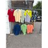 Image 1 : Shirts, size, medium, and large