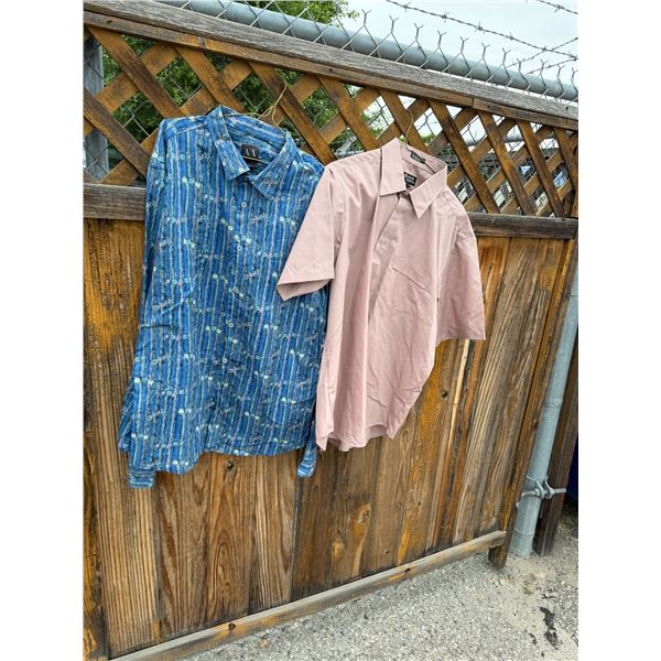 Dress shirts, size, XL and 17
