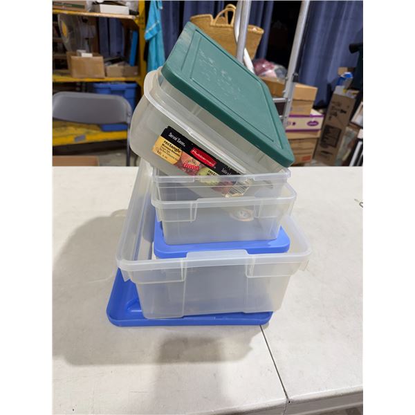 Storage bins