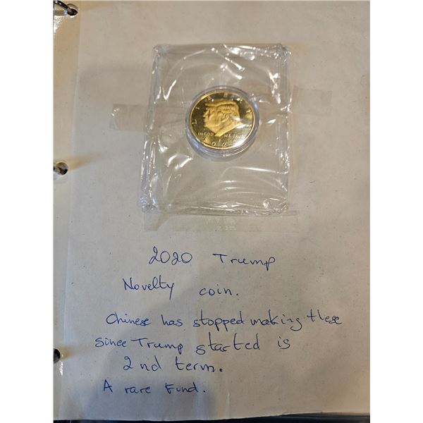 2020 Trump novelty coin
