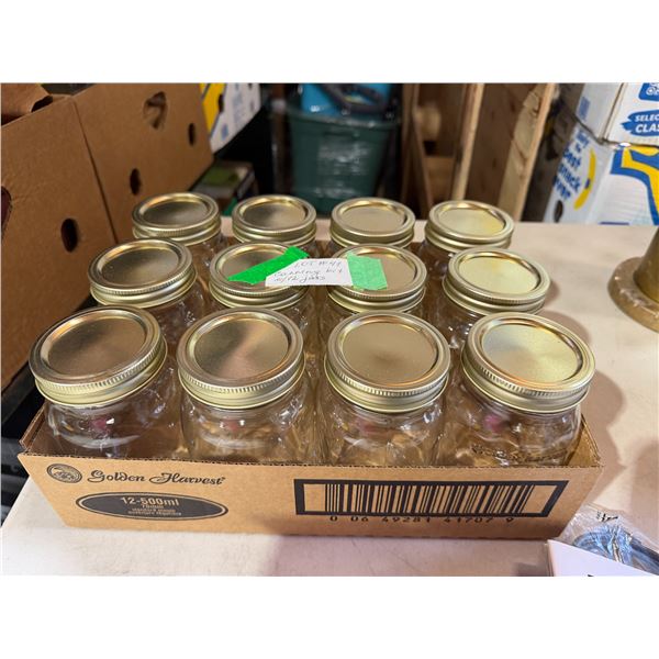 Canning jars with lids