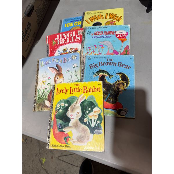 Little golden books and a happy day books