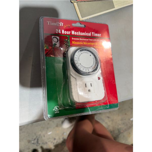 24 hour mechanical timer