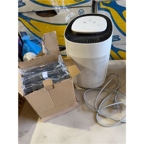Purifier with extra filter filters