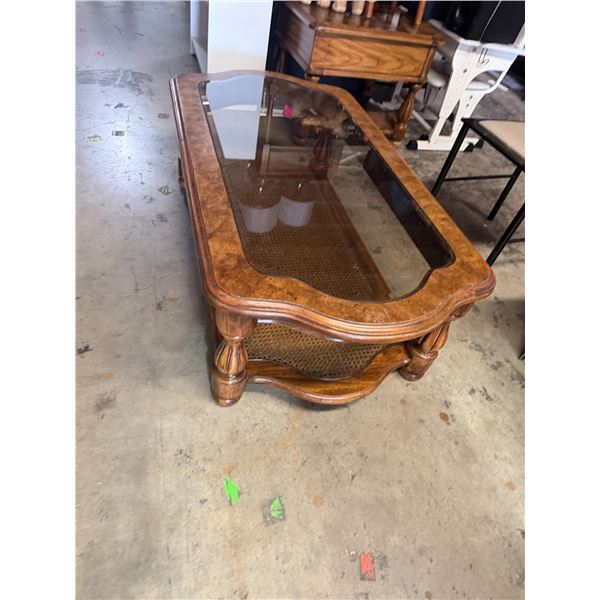 Coffee Table 49ers by 25 1/2 inches by 15 1/2 inches tall