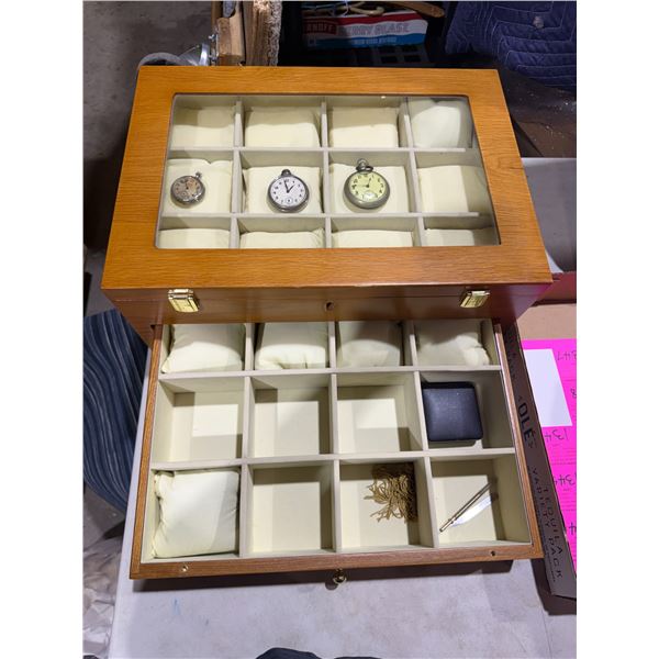 Pocket watches and case