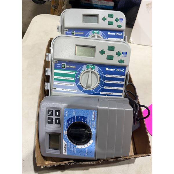 3 irrigation timers