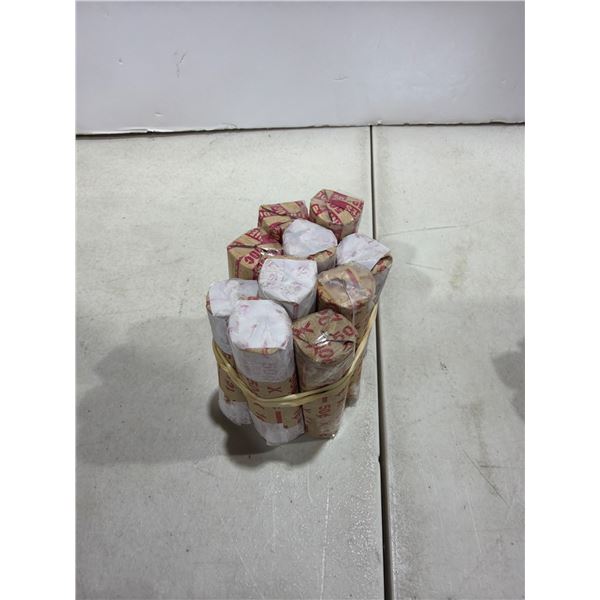 10 rolls pennies