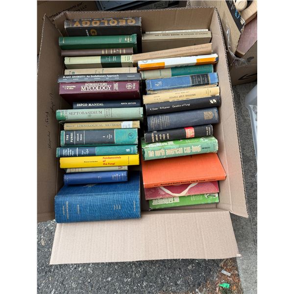 FUNGI and other hardcover books