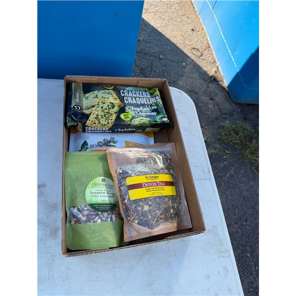 Assorted food products