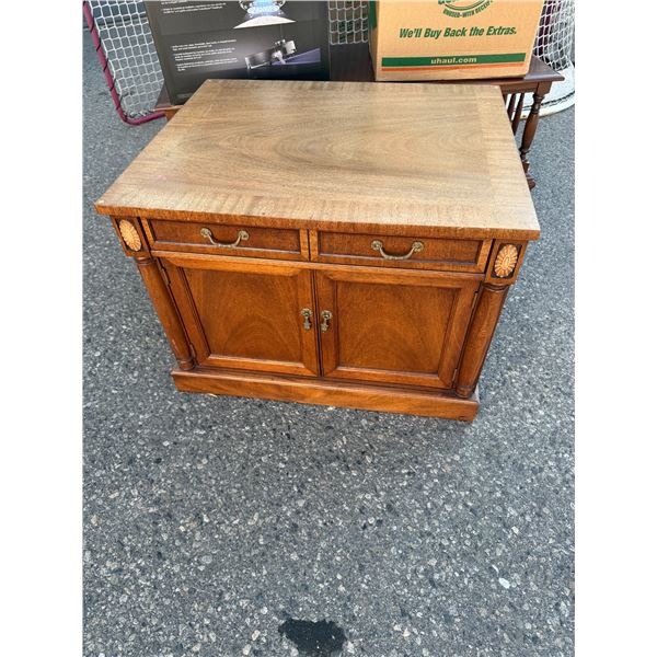 Side table 29" x 24" x 21 1/2" tall