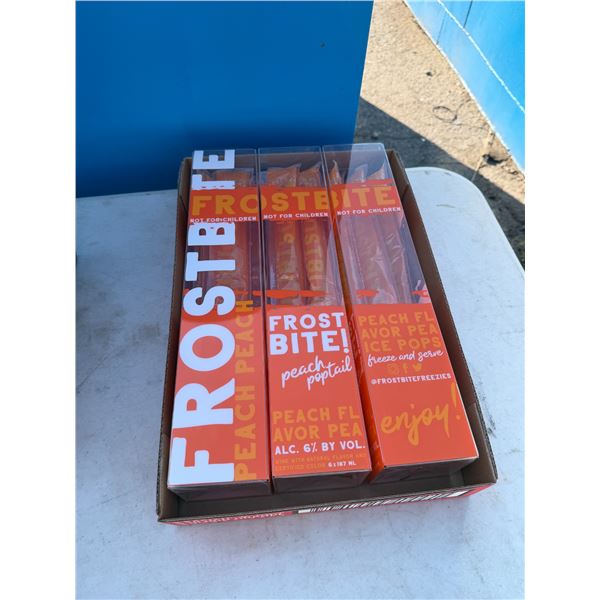 Frostbite peach pops, must have valid ID