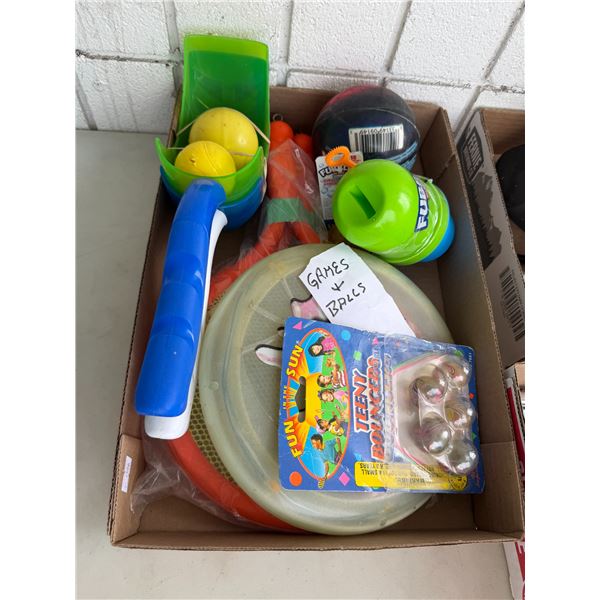 Games and balls