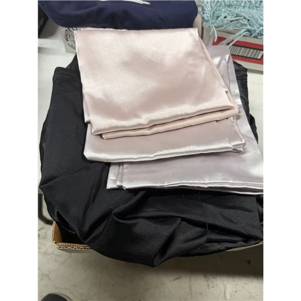 King silk fitted sheets and silk pillowcases