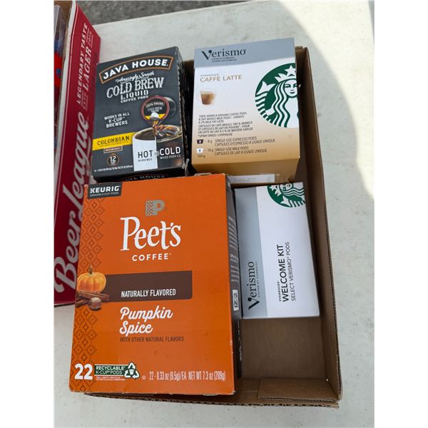 Tea and coffee items