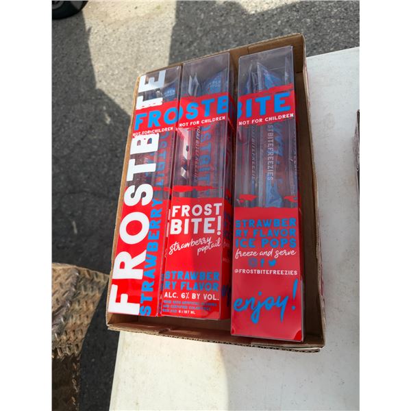 Frostbite, strawberry ice pops, must have valid ID